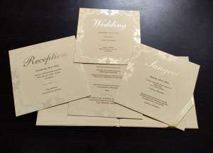 muslim wedding invitation card