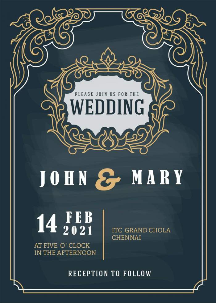 e-invite for wedding