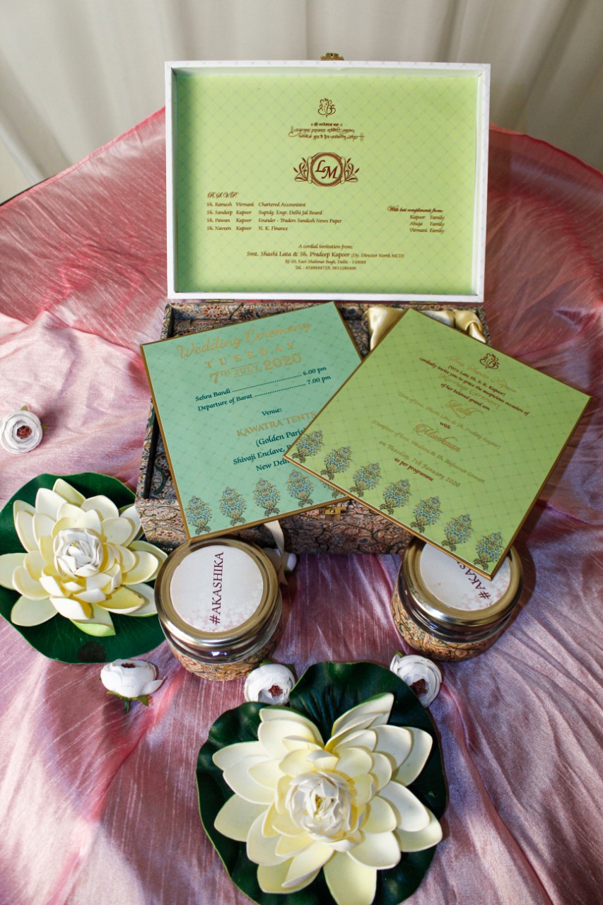 luxury box invitations for wedding