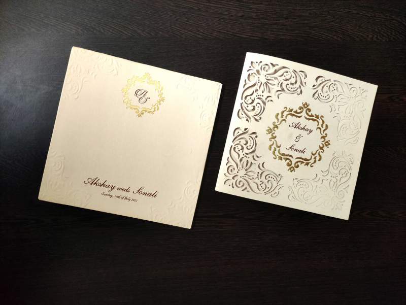 Lasercut Wedding Cards Laser Cut Invitation Cards