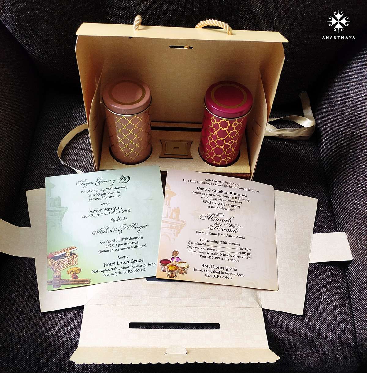 PAPER BOX INVITATIONS PAPER BOX INVITATIONS