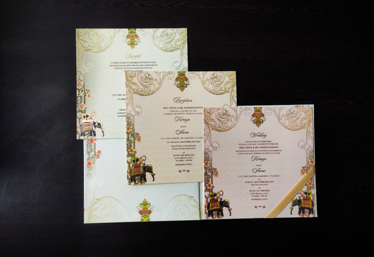 Scroll Wedding Invitations, Princess Scroll Invitations, Royal