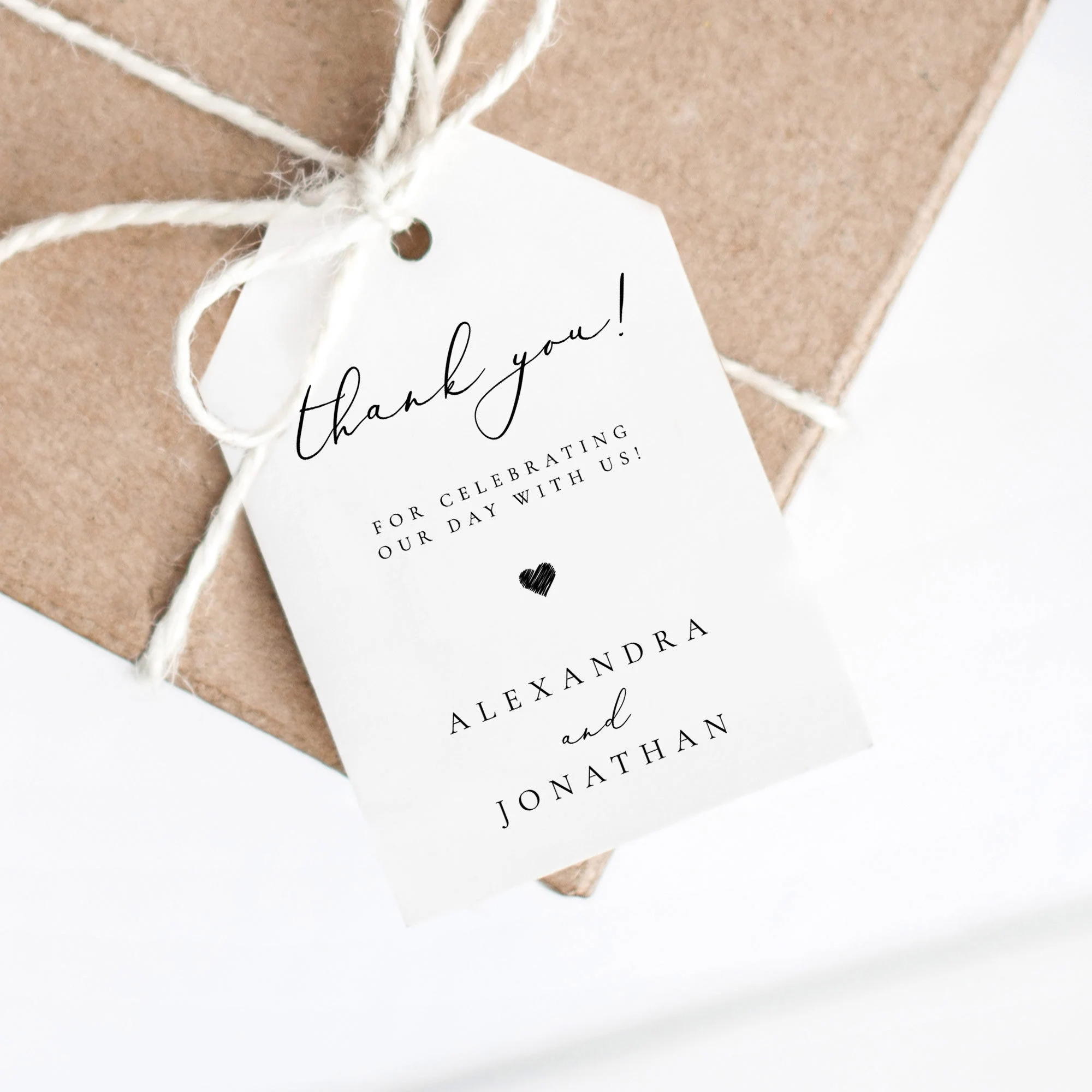 Wedding Luggage Tag