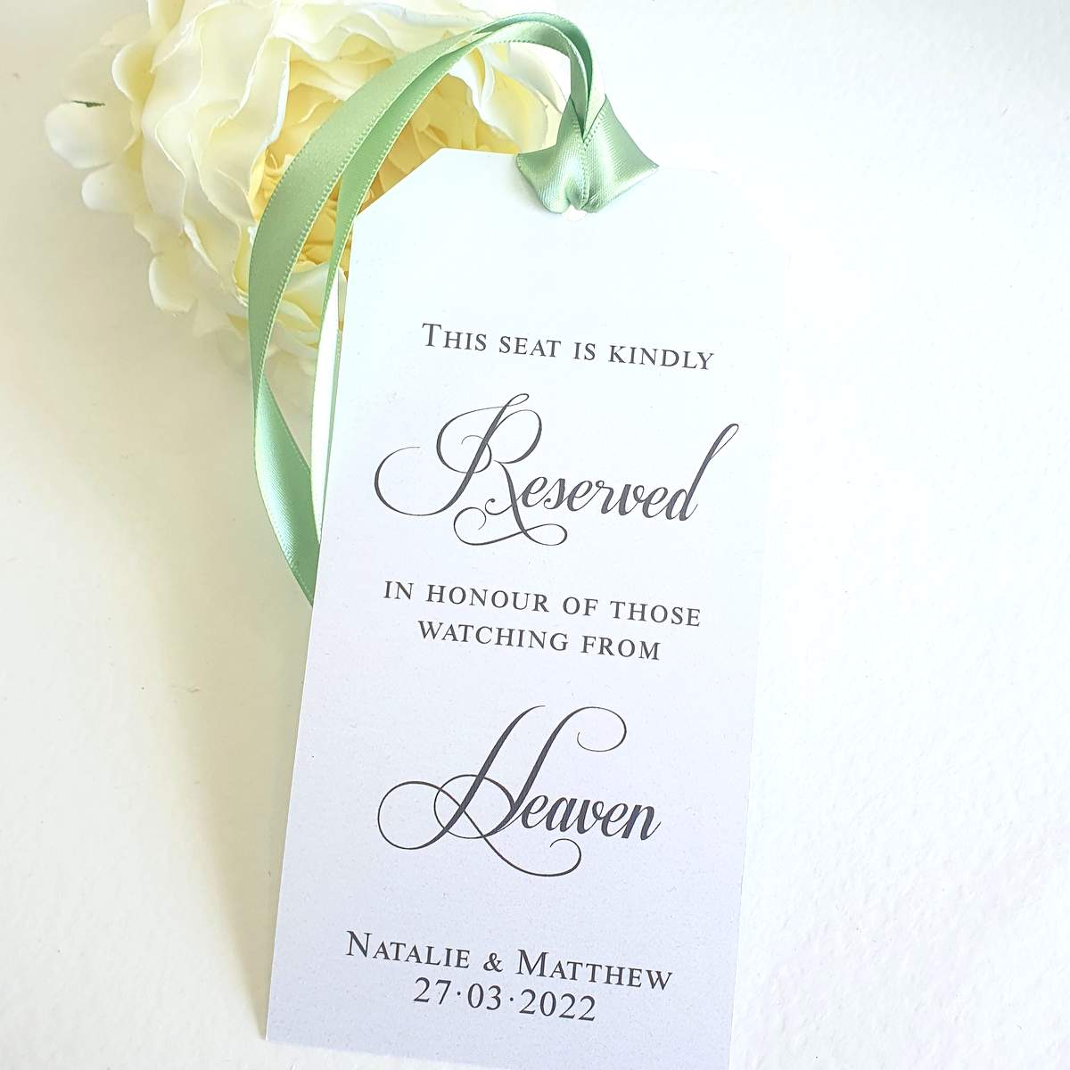 Wedding Luggage Tag