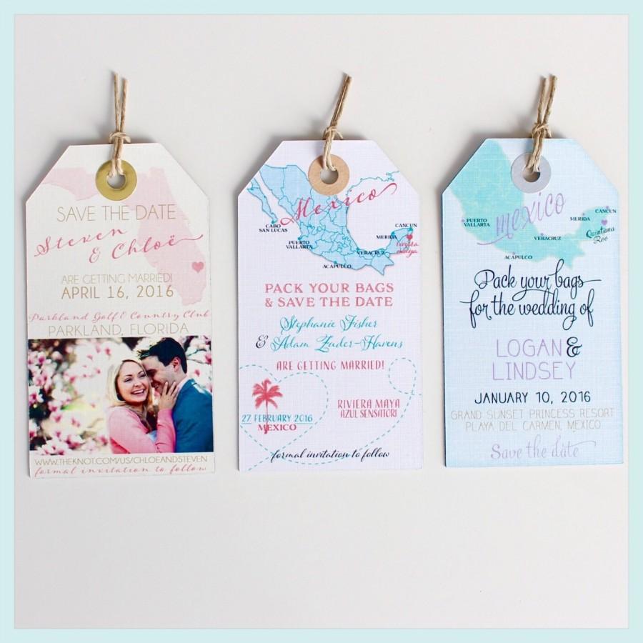 Wedding Luggage Tag