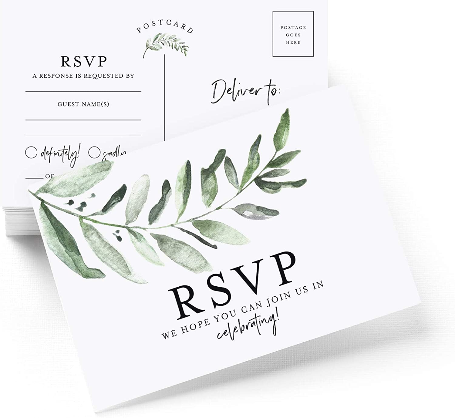 Wedding RSVP Card