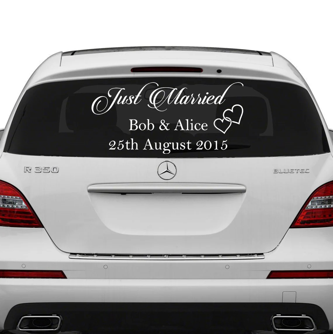 Wedding Sticker For Car