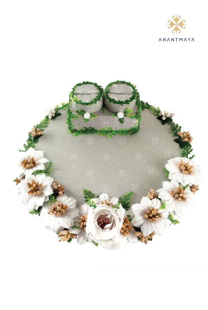engagement ring plate