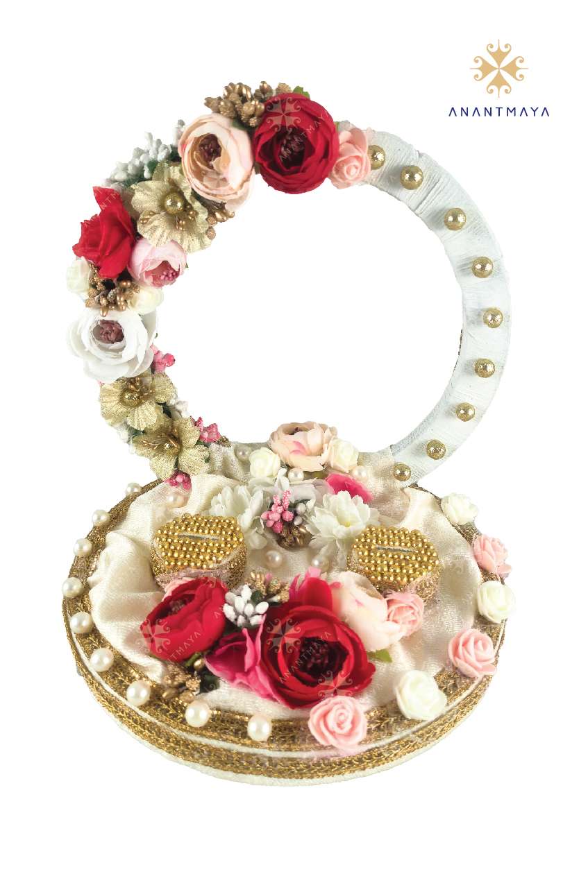 Rich Designer Ring Ceremony Trays at Rs 3500 | Ring Ceremony Tray in Delhi  | ID: 4273134848