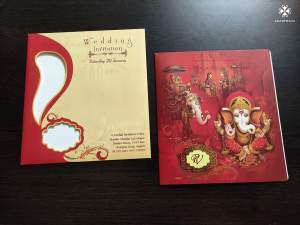 indian wedding card