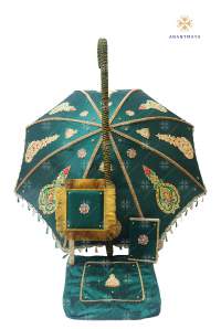 Kasi Yatra Set-Dark Green